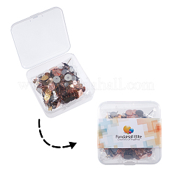 Латунь сеттинги серьга&nbsp;KK-PH0035-72