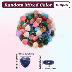 100pcs perles acryliques opaques&nbsp;OACR-PA0002-18