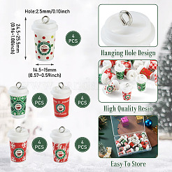 20 stücke 5 arten weihnachten silikon anhänger&nbsp;SIL-BG0001-02