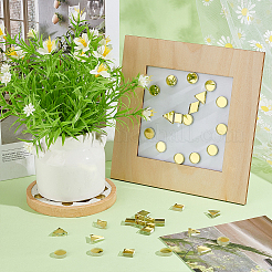 180pcs 4 Arten Glascabochons&nbsp;GGLA-PH0001-58