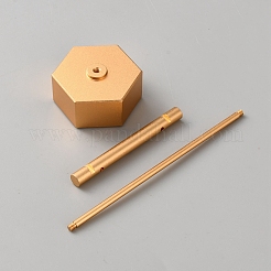 Espositori per orecchini pendenti singoli con barra a T in lega&nbsp;EDIS-WH0016-078C
