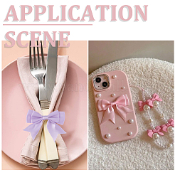 40 шт. 4-х цветные аксессуары для костюмов из полиэстера ручной работы&nbsp;DIY-SP0004-85A