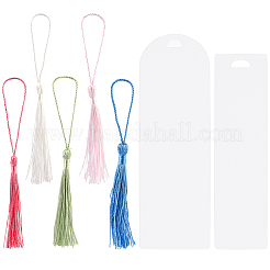 20шт прозрачные пустые акриловые наборы закладок DIY-CP0012-45