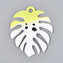 Спрей окрашены сплава большие кулоны&nbsp;PALLOY-T092-79E