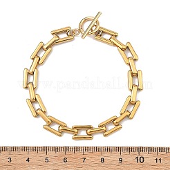 Armbänder aus rechteckigen Gliederketten aus Edelstahl 304 für Damen und Herren&nbsp;BJEW-JB13794