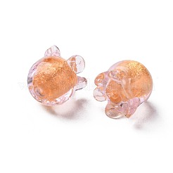Oro a mano perle di MURANO&nbsp;FOIL-T004-04D