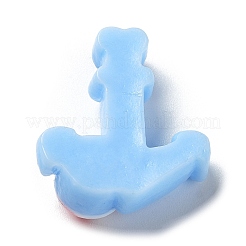 Cabochons en résine opaque de dessin animé sur le thème de l'océan&nbsp;RESI-G071-03F