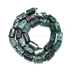 Пряди натуральных диоптазных бусин&nbsp;LS-G-O170-156