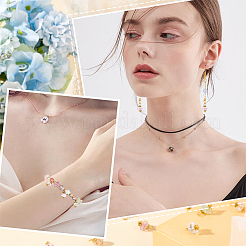 150 шт. подвески из стекла с эффектом потрескивания&nbsp;FIND-DC0001-69