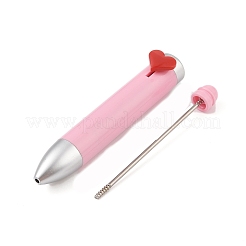 Шариковая ручка в форме сердца из пластика&nbsp;AJEW-P126-B01