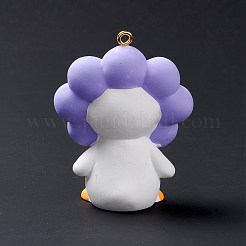 Непрозрачные ПВХ пластиковые большие подвески RESI-G049-02C-02