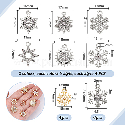 56шт 14 стильные подвески из сплава со стразами FIND-PH0025-63