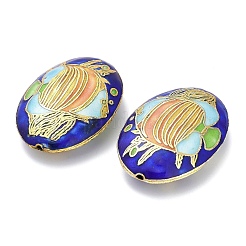 Бусины ручной работы перегородчатой CLB-Z001-02G