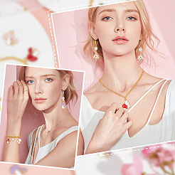 Подвески из сплава эмали 60шт 10 стиля&nbsp;ENAM-CA0001-28