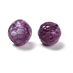 Perline acriliche opache bicolore&nbsp;OACR-G037-02I