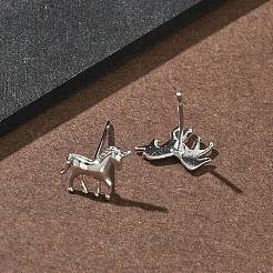 Латунь серьги&nbsp;EJEW-F403-07P