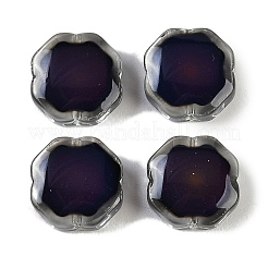 Perline di vetro bicolore&nbsp;GLAA-Z007-11A