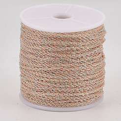 Паяные латунные покрытые железные веревочные цепи&nbsp;CH-S125-07B-RG