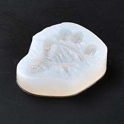 DIY мини Хэллоуин череп пищевые силиконовые Молды для статуй&nbsp;DIY-G054-C02