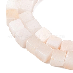 Нити из натурального селенита G-B155-C08-8x8mm