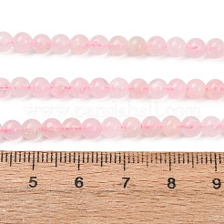 Fili di perline morganite naturale&nbsp;G-F602-12-4mm