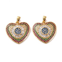 Латунные микро проложить кубического циркония подвески ZIRC-P092-037G-RS