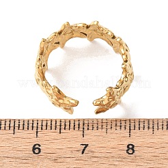 Кольца-манжеты из нержавеющей стали 304 для женщин&nbsp;RJEW-K309-35G