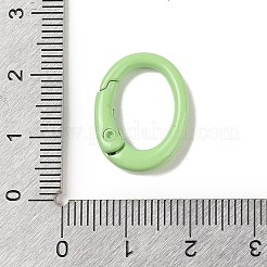 Anneaux de porte à ressort en alliage peints à la bombe&nbsp;AJEW-C035-01H