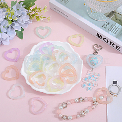 50 шт. светящаяся акриловая рамка из бисера OACR-SP0001-09