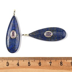Крашеные природные лазурит подвески&nbsp;G-D357-03F
