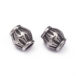 Европейские бусины из нержавеющей стали 304 STAS-G220-21AS