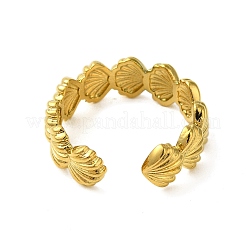 Кольцо-манжета из нержавеющей стали серии Ocean Beach 304 RJEW-Q820-02E