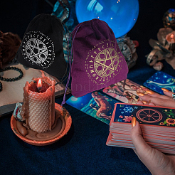 2 шт. 2-х цветные бархатные мешочки для хранения&nbsp;ABAG-FH0001-12