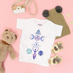 Большие пластиковые многоразовые шаблоны трафаретов для рисования&nbsp;DIY-WH0202-156