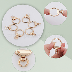 12 шт. Поворотные застежки из сплава AJEW-GF0009-17