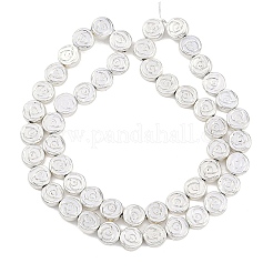 Гальванические нити из синтетических немагнитных гематитовых бусин&nbsp;G-C156-07