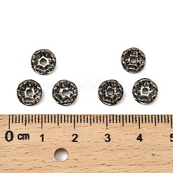 Латунные бусины разделители для поставки стразов&nbsp;LS-RB-A014-L8mm-01B