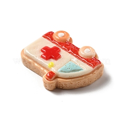 Кабошоны из непрозрачной смолы на тему автомобиля&nbsp;LS-RESI-C056-03D