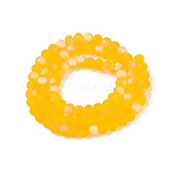 Fili di perline do vetro trasparente&nbsp;LS-EGLA-A044-T6mm-MB05