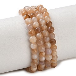 Натуральная розовая оболочка из бисера пряди SHEL-D002-A01-3mm