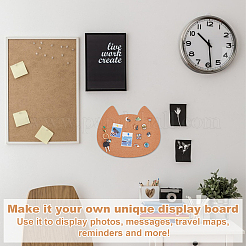 Настенная брошь в форме кошки AJEW-WH0314-511A