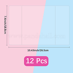 Прозрачные обложки для книг из ПВХ AJEW-WH20048-84E