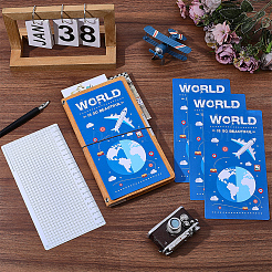 Diario cuaderno de viaje hoja de plástico&nbsp;OFST-CP0001-20B