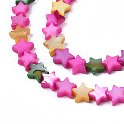 Нити бусин из натуральных пресноводных ракушек&nbsp;SHEL-S278-022C