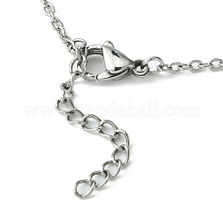 Мешочек для макраме из нержавеющей стали 304 NJEW-JN04468-04