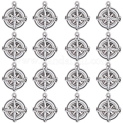 Ciondoli in lega in stile tibetano da 50 pz&nbsp;TIBE-SC0002-54