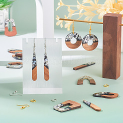 Набор для изготовления двухцветных серег с подвесками своими руками&nbsp;DIY-TA0009-01C