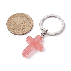 Брелки из смешанных синтетических и натуральных драгоценных камней&nbsp;KEYC-JKC00729