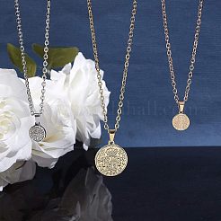 PVD вакуумное покрытие классическая простая 304 нержавеющая сталь мужская женская кабельная цепочка для ожерелья STAS-UN0005-34