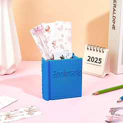 Lesezeichenhalter aus Kunststoff in Buchform&nbsp;AJEW-WH0609-623B